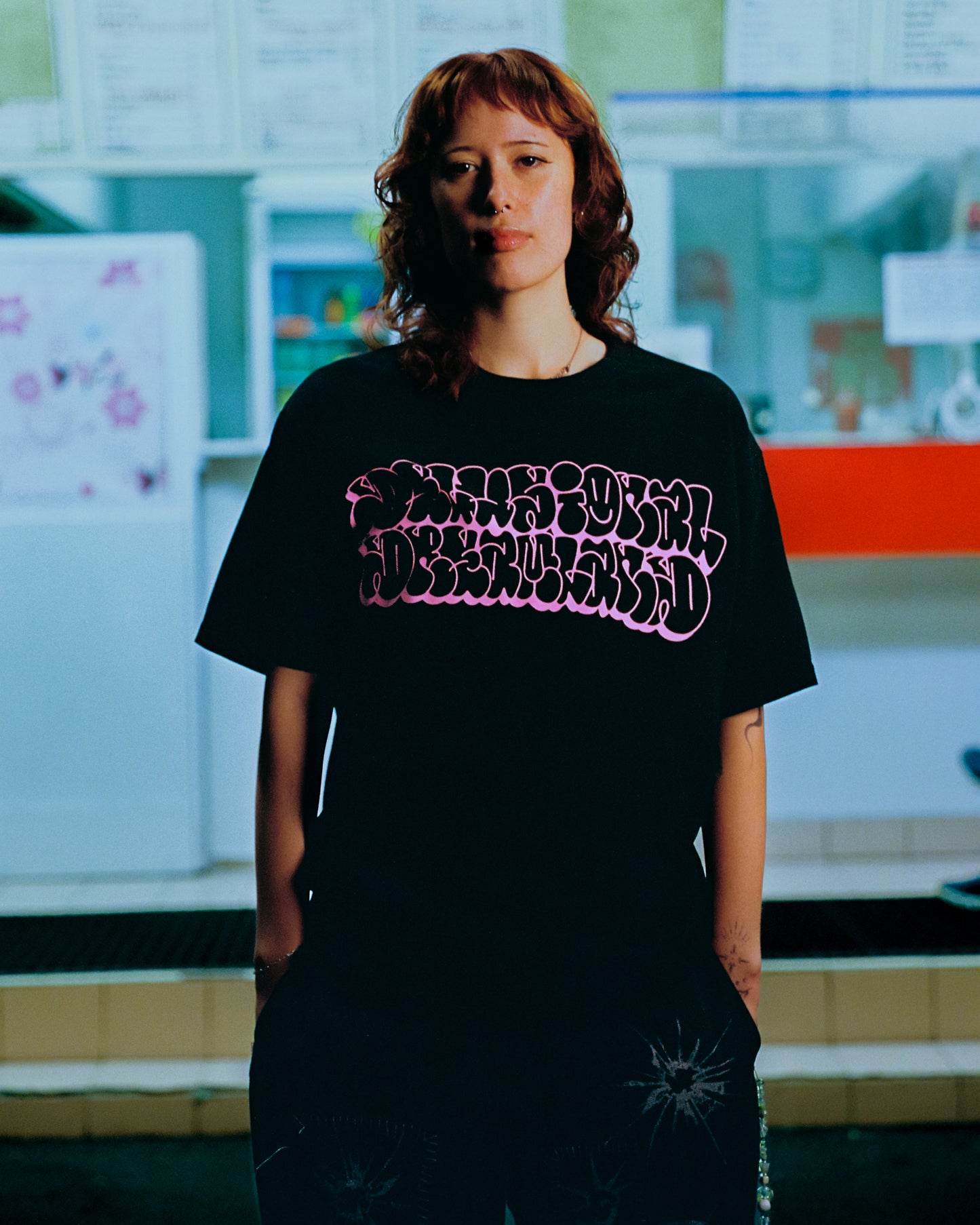 Hollow Tee Black