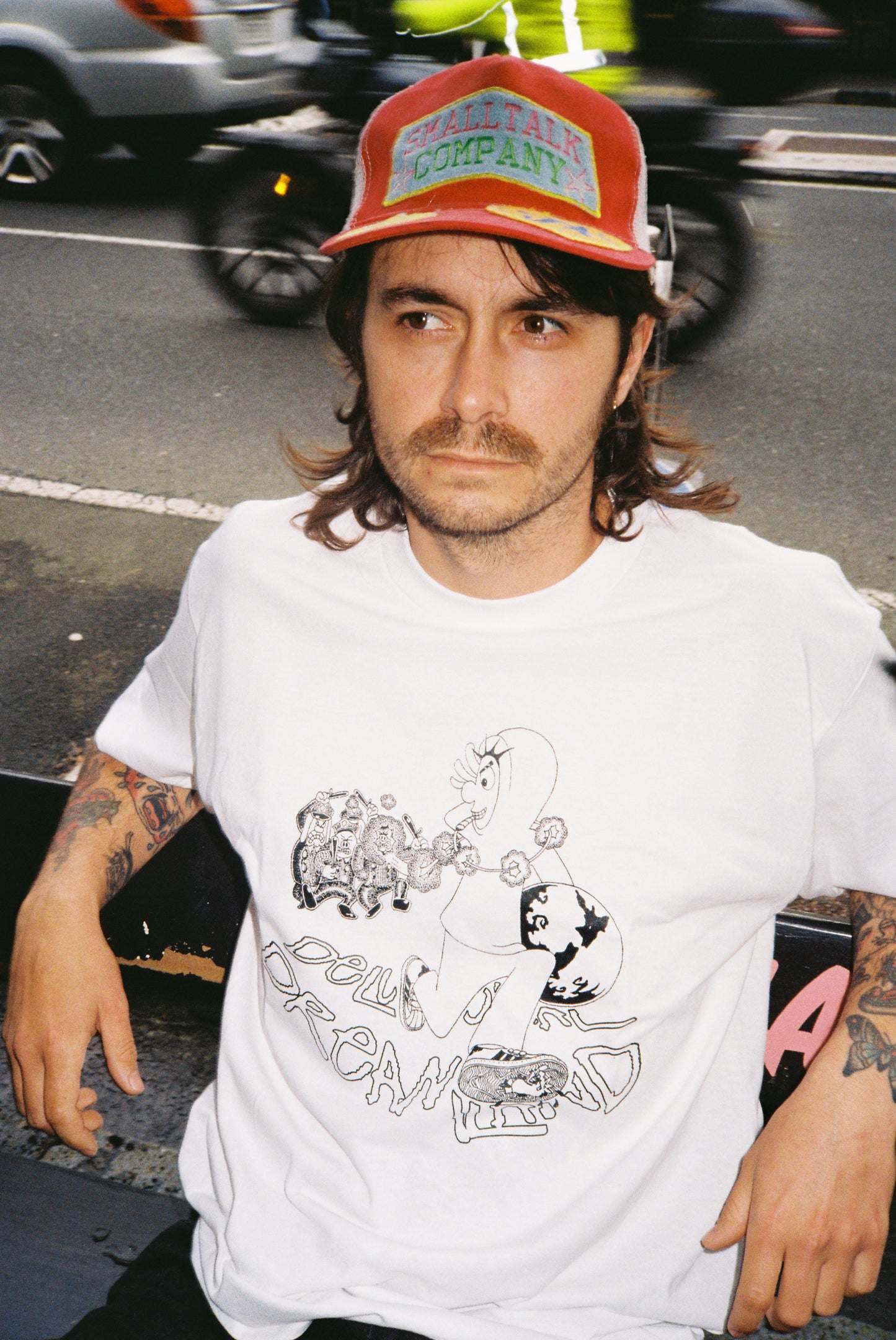 4 YEAR ANNIVERSARY TEE WHITE