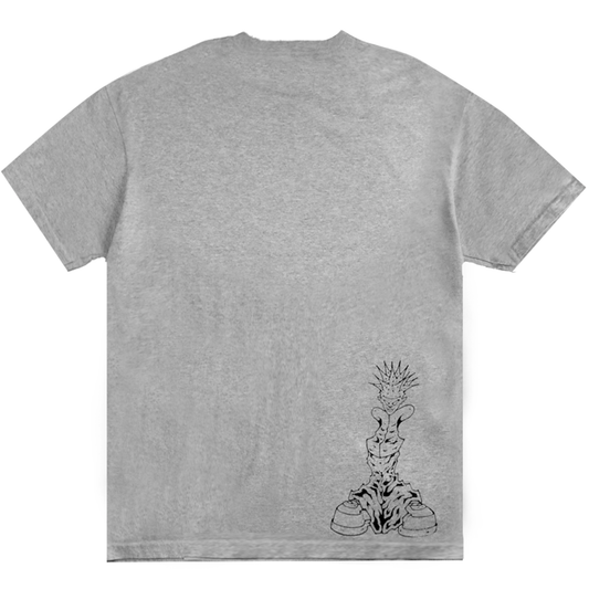 SURFPUNK! TEE GREY
