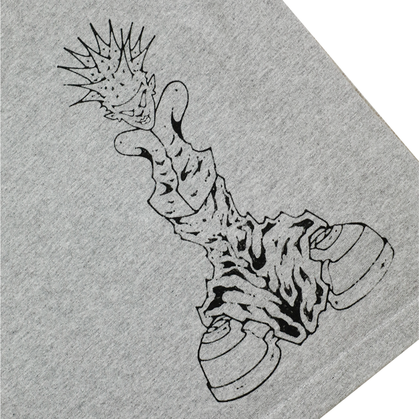 SURFPUNK! TEE GREY