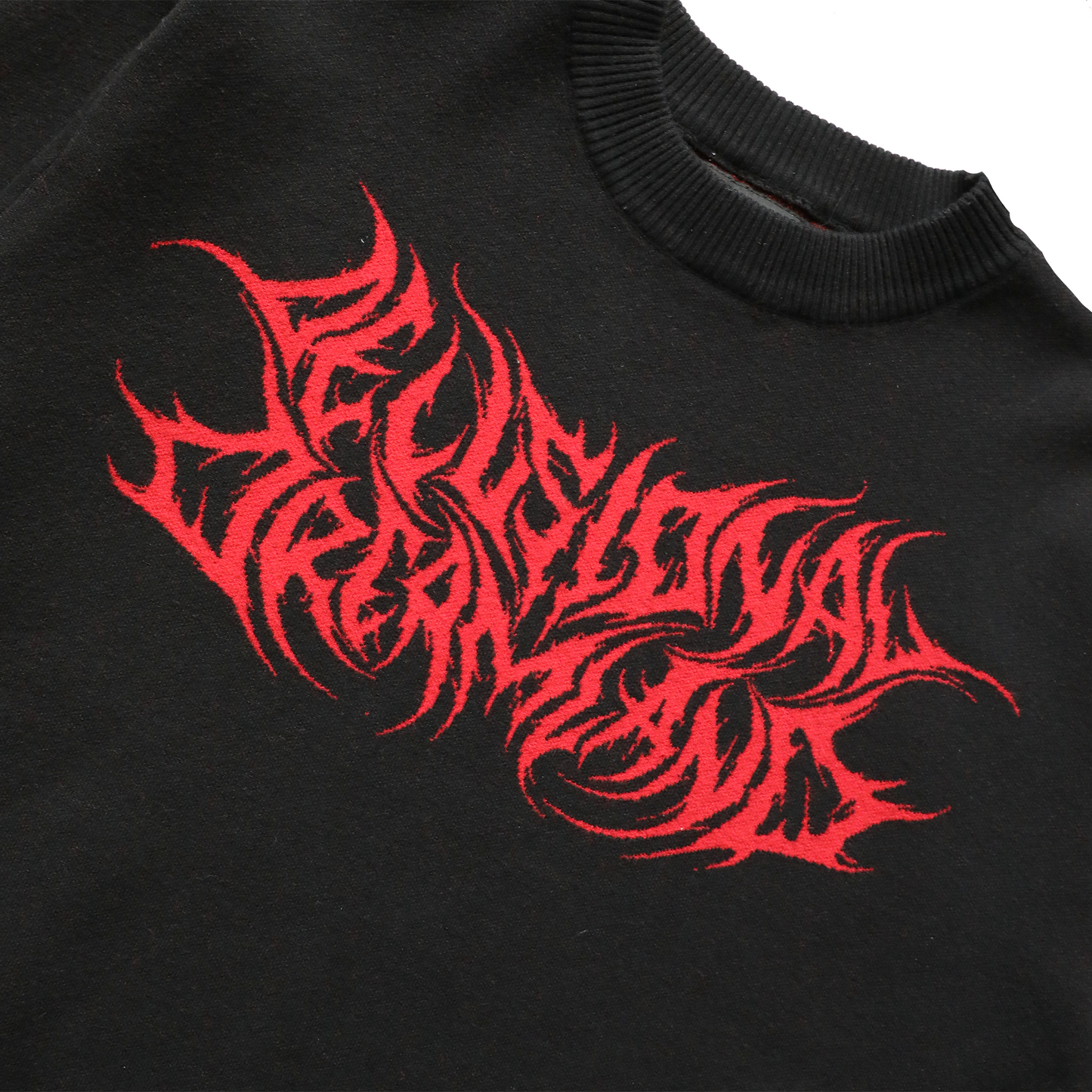Thrash Logo Knit