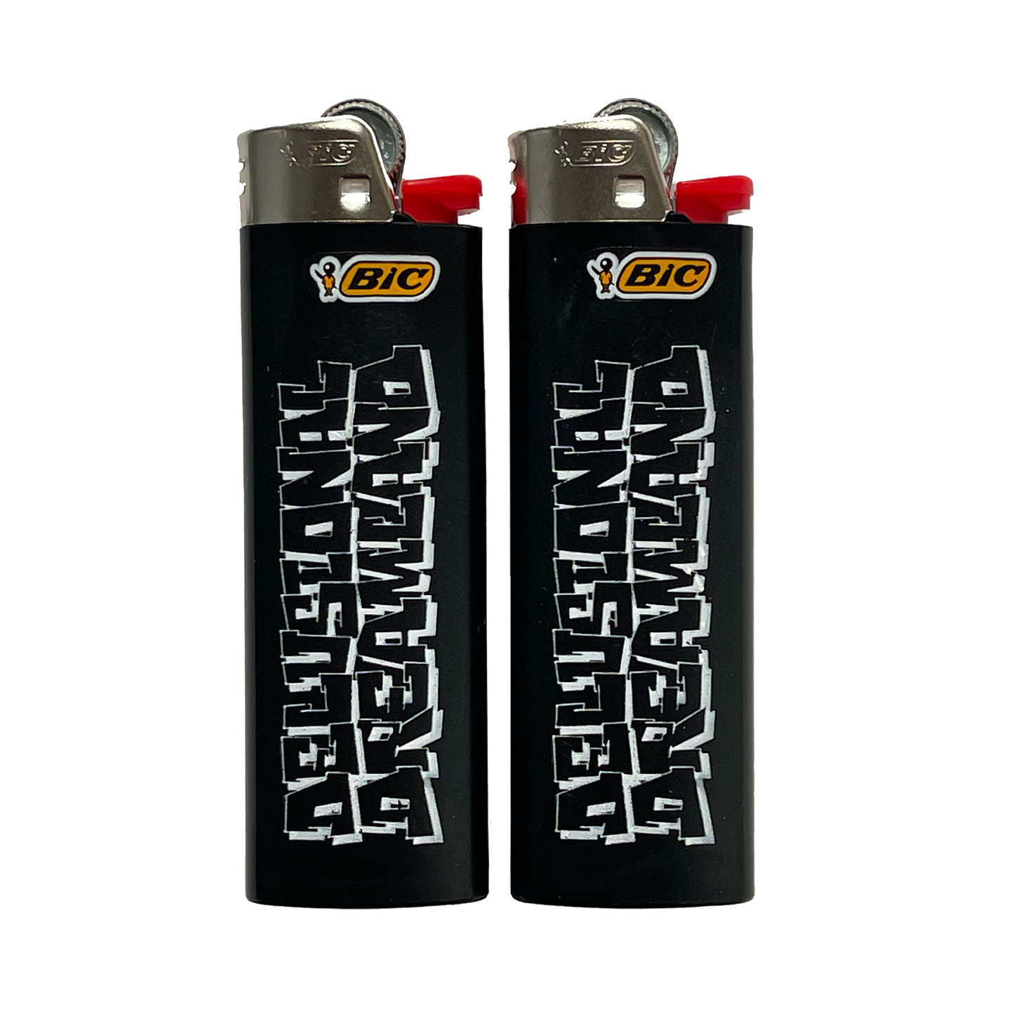 Logo Lighters Black 2PK