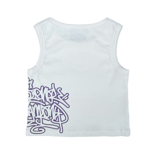 Tag Logo Crop Tank top