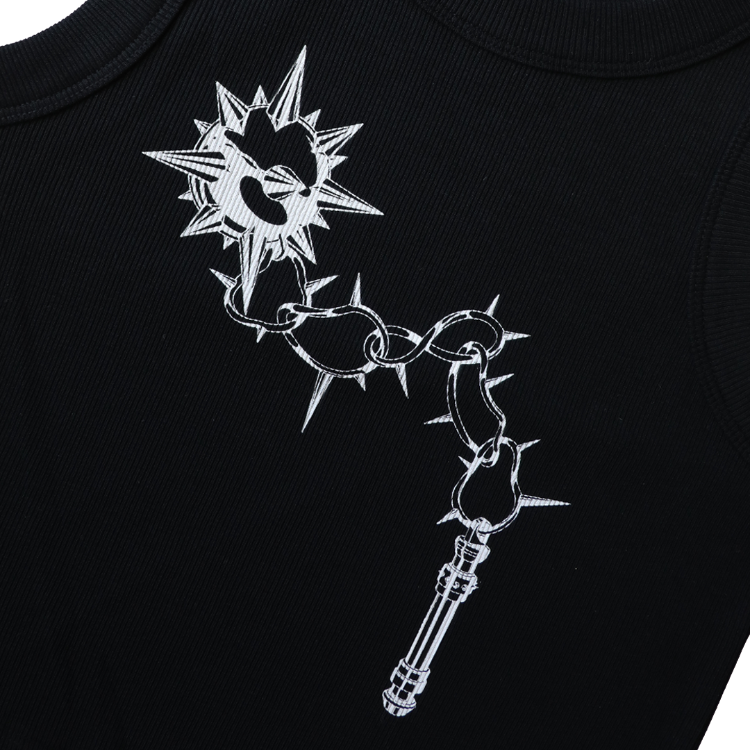 Flail Tank Top Black