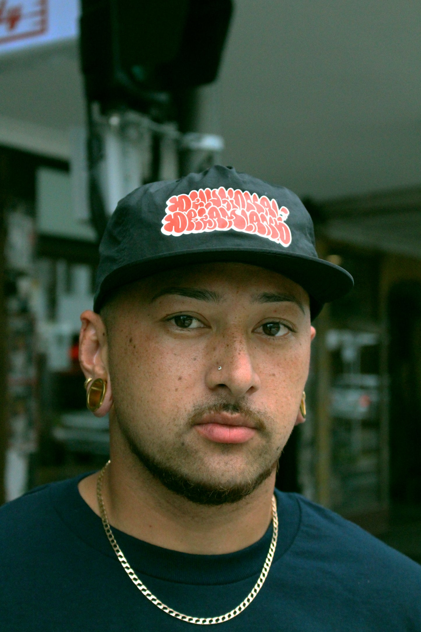 Throw up nylon cap