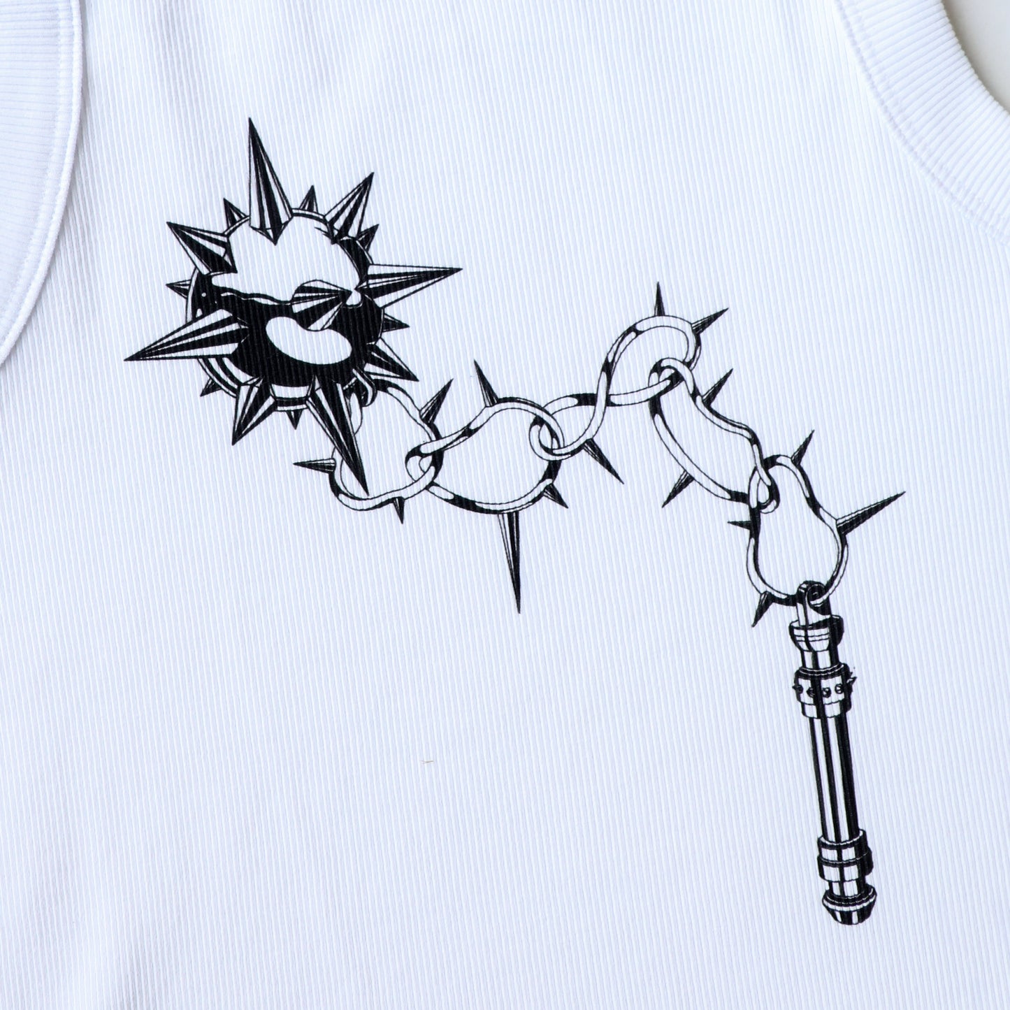 Flail Tank Top White