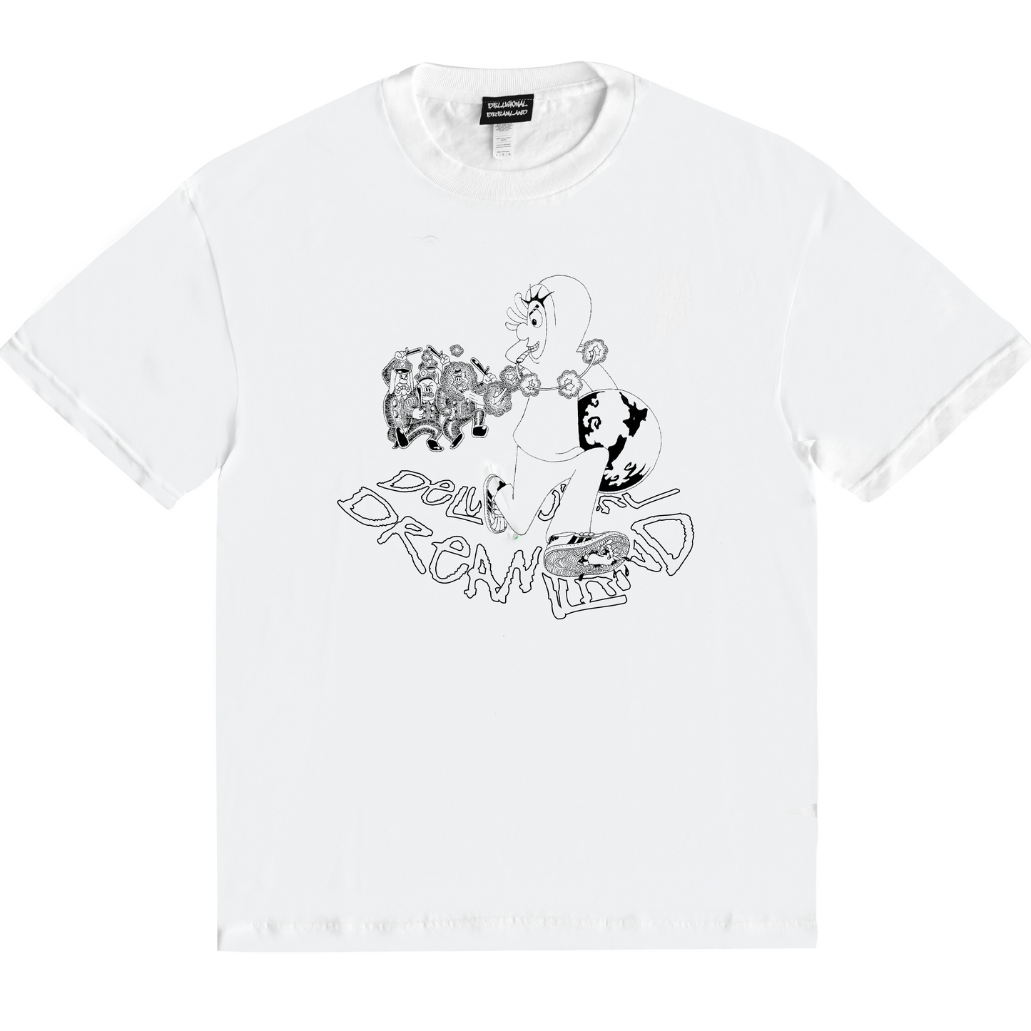 4 YEAR ANNIVERSARY TEE WHITE
