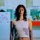 Tag Logo Crop Tank top