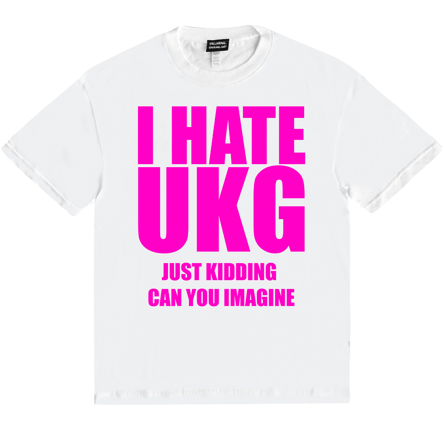 I H8 UKG HYAN TEE WHITE
