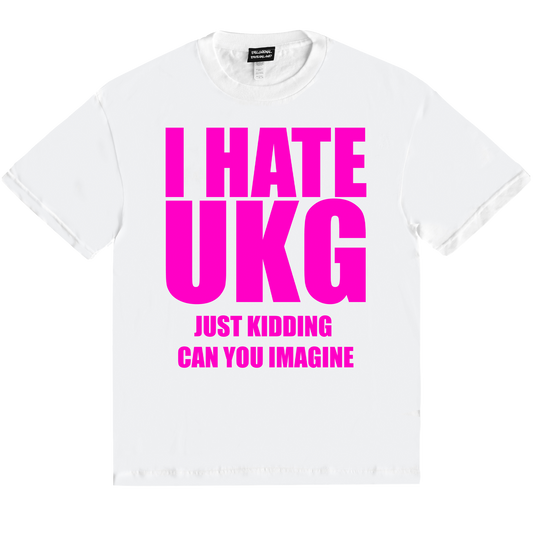 I H8 UKG HYAN TEE WHITE