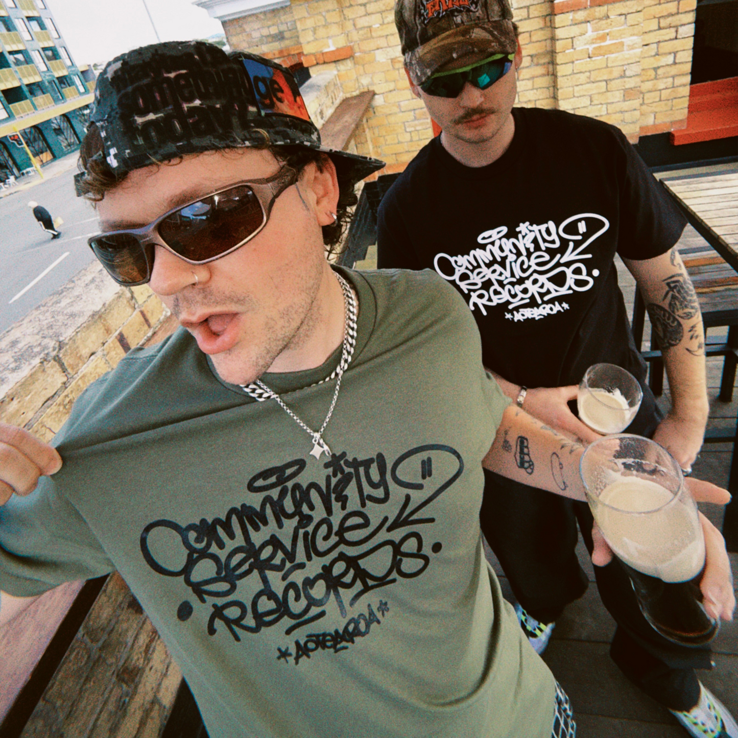 Community Service Records Tee Green