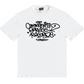 Community Service Records Tee White