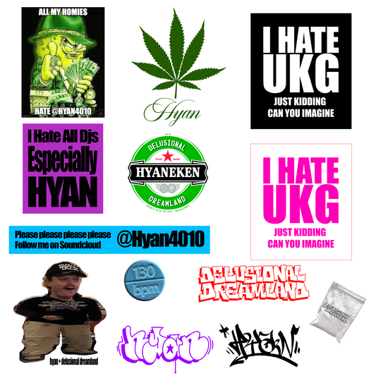 HYAN STICKER PACK