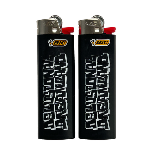 Logo Lighters Black 2PK