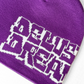 Logo Skull Beanie Purple
