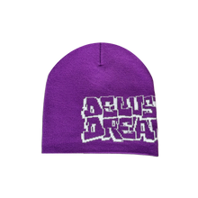 Load image into Gallery viewer, Logo Skull Beanie Purple
