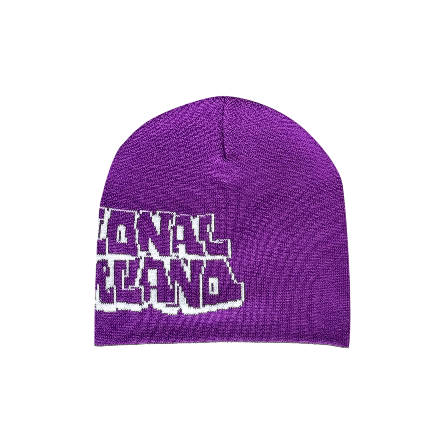 Logo Skull Beanie Purple