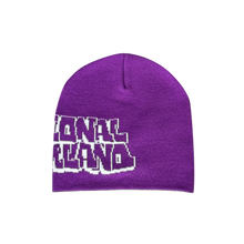 Load image into Gallery viewer, Logo Skull Beanie Purple
