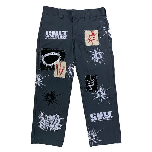 002 Cult Workshop Dickies pant W30 x 30 slim cropped