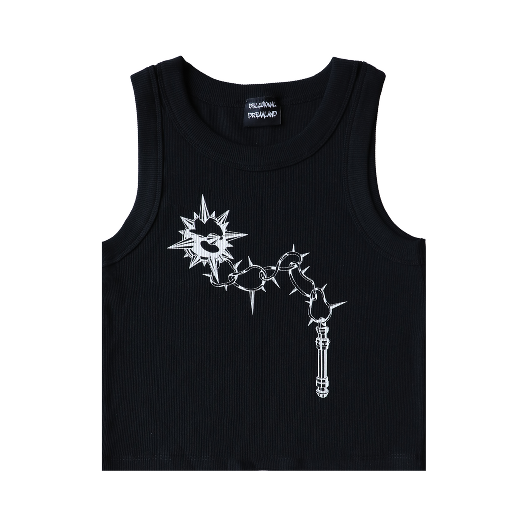 Flail Tank Top Black