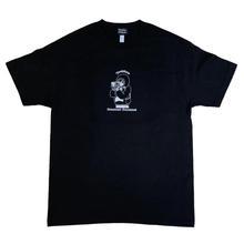 Load image into Gallery viewer, DD X Junktion VHS guy tee black

