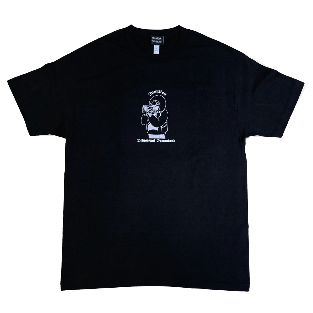 DD X Junktion VHS guy tee black