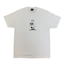 Load image into Gallery viewer, DD X Junktion VHS guy tee white
