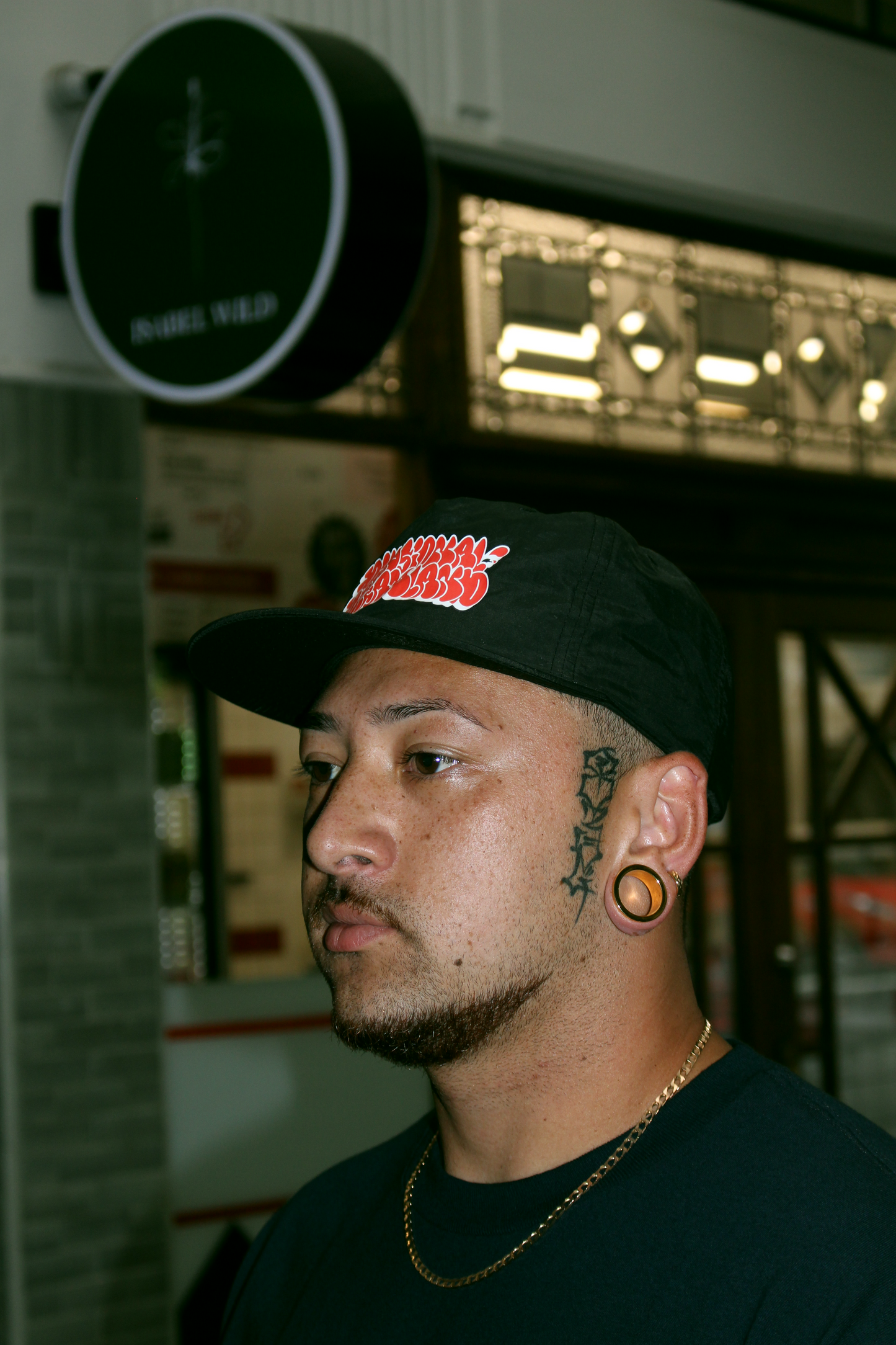 Throw up nylon cap